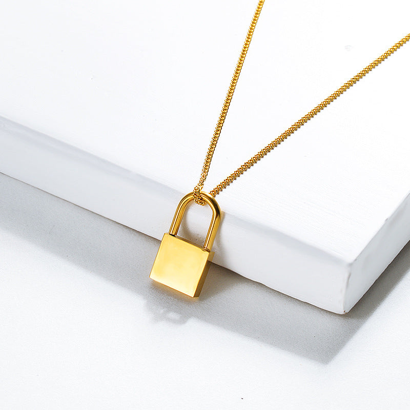 Lucky Lock Necklace and Pendant