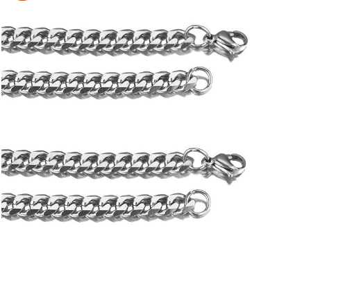 Titanium Steel Men's Classic Wing Pendant Necklace