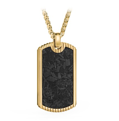 Black Military Dog Necklace