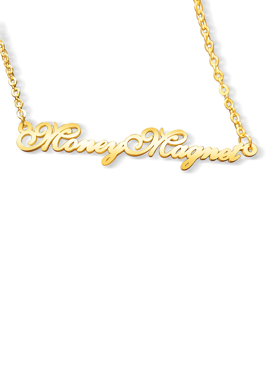 Name Style Affirmation Necklace